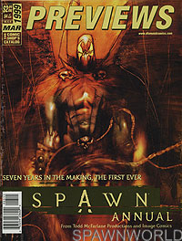 Previews (back cover) March 1999