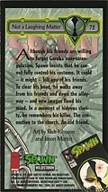 72 Not a Laughing Matter(Back)