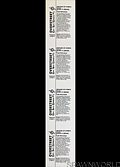 Overstreet Giveaway Gimmick #1 (Uncut 4 Vertical) back