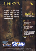 #26 She-Spawn (Back)