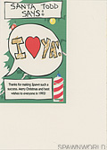 Santa Todd (Large Format) back