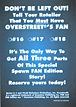 Spawn FAN Edition Promo (Back)